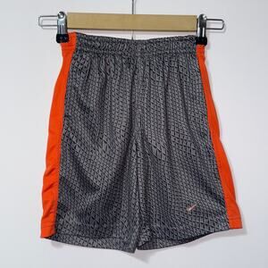 Nike Dri-FIT Athletic Shorts - Size 7 - Gray & Orange